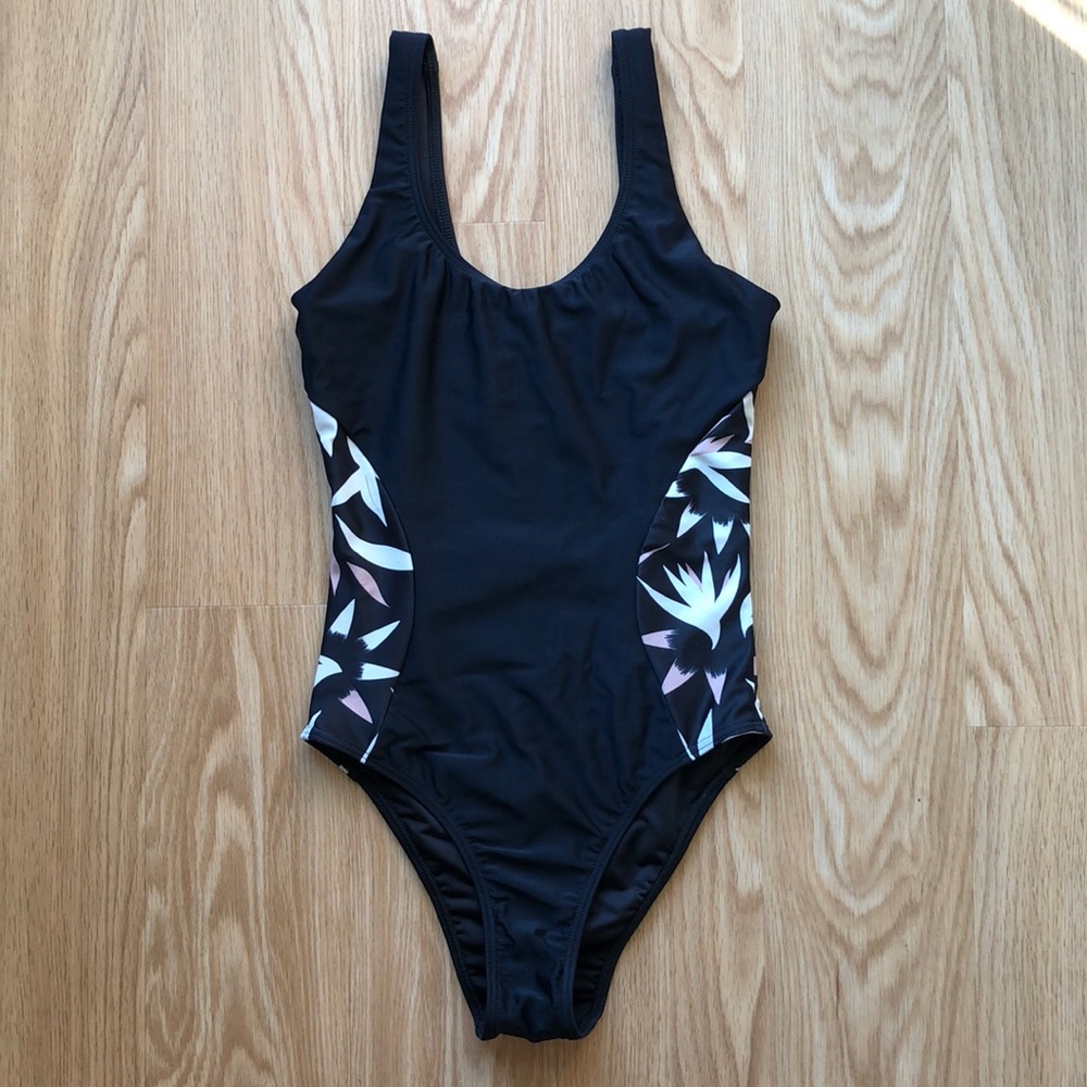 SEEA Lola One Piece Swimsuit in Ebon, XS